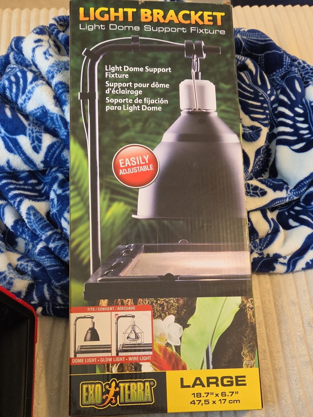 Large Light Bracket - Black